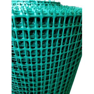 Siatka plastik  0.6x(50m) rabatowa zielona